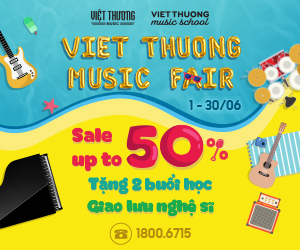 Việt Thương Music khuyến mãi nhạc cụ đến 50%